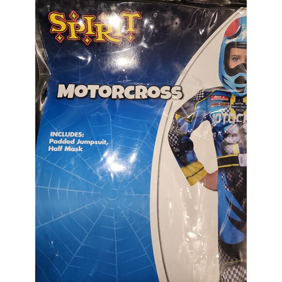 Motocross Costume - Size Small Child - Picture 2 of 4